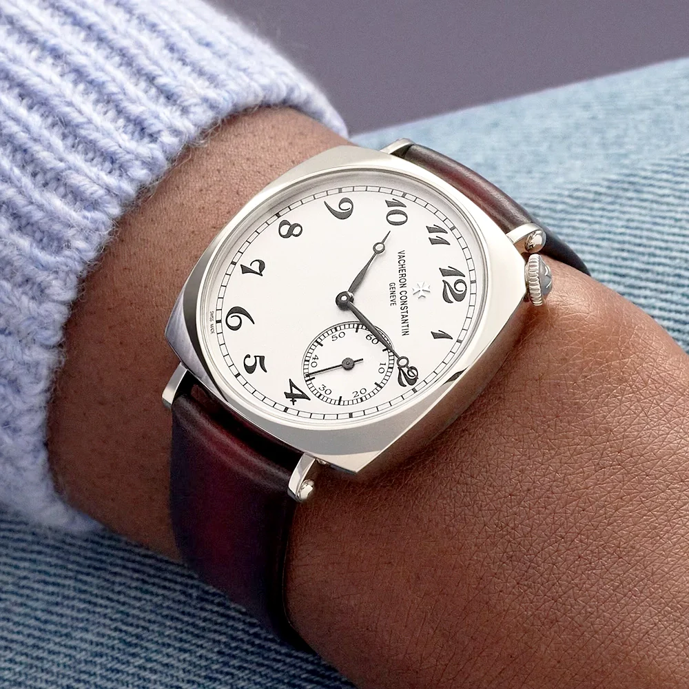 Historiques American 1921 37mm 18ct White Gold Manual-Wind Watch - Image 4