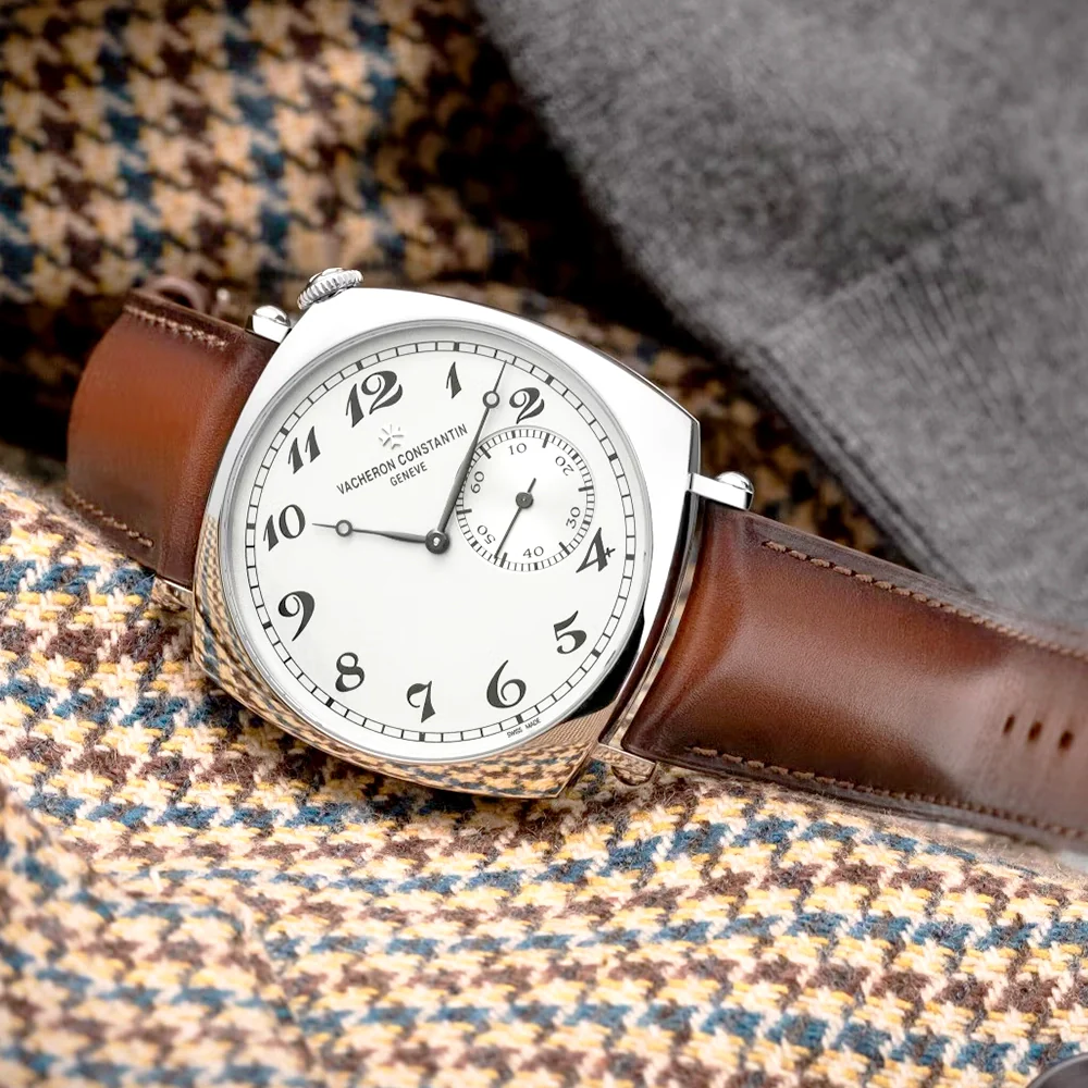 Historiques American 1921 37mm 18ct White Gold Manual-Wind Watch - Image 6