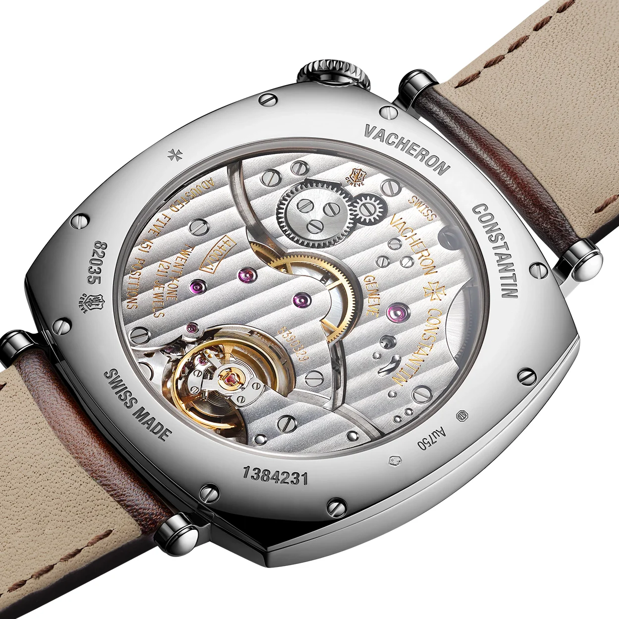 Historiques American 1921 18ct White Gold Silver Dial Manual-Wind Watch - Image 7