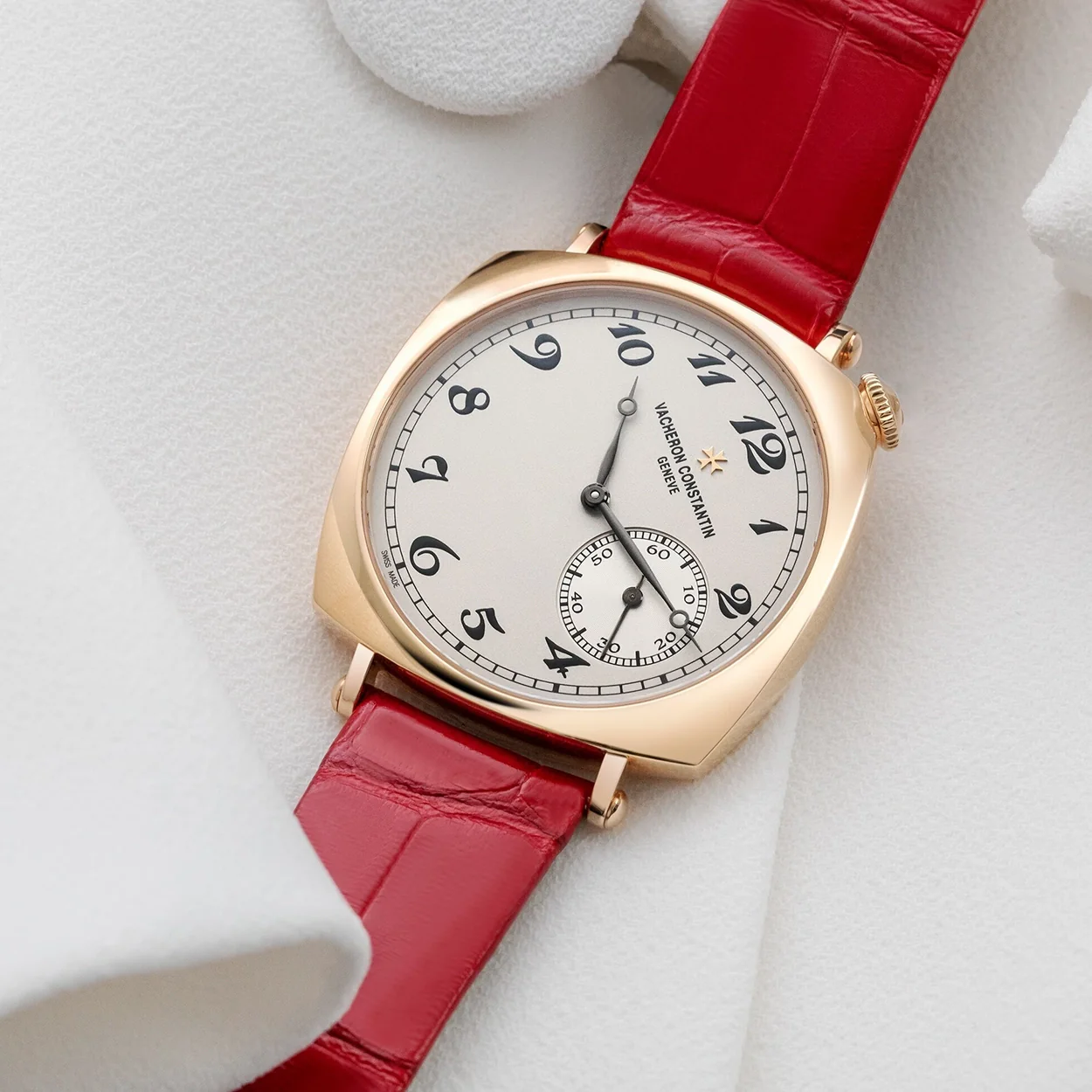 Historiques American 1921 37mm 18ct Pink Gold Manual-Wind Watch - Image 2