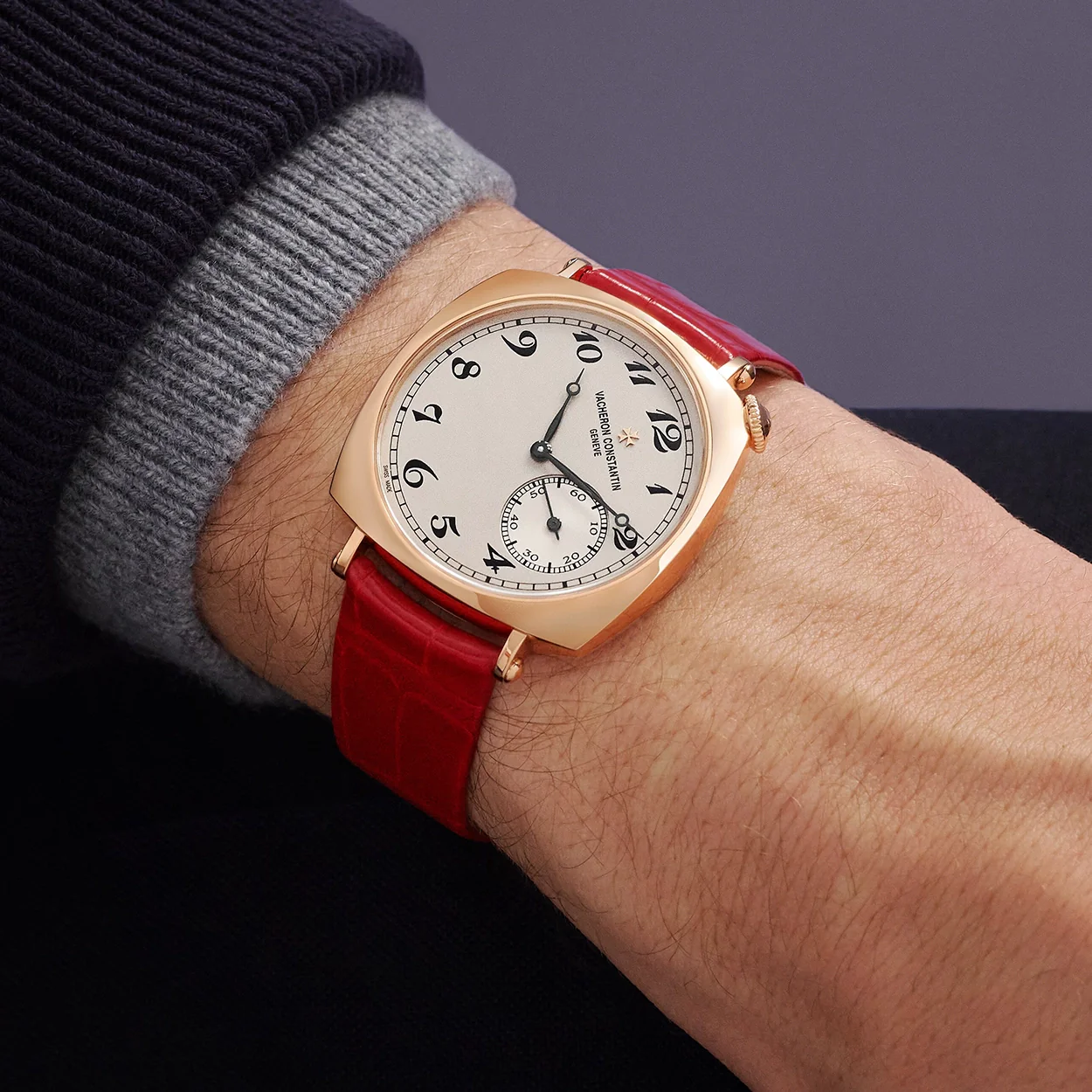 Historiques American 1921 37mm 18ct Pink Gold Manual-Wind Watch - Image 3