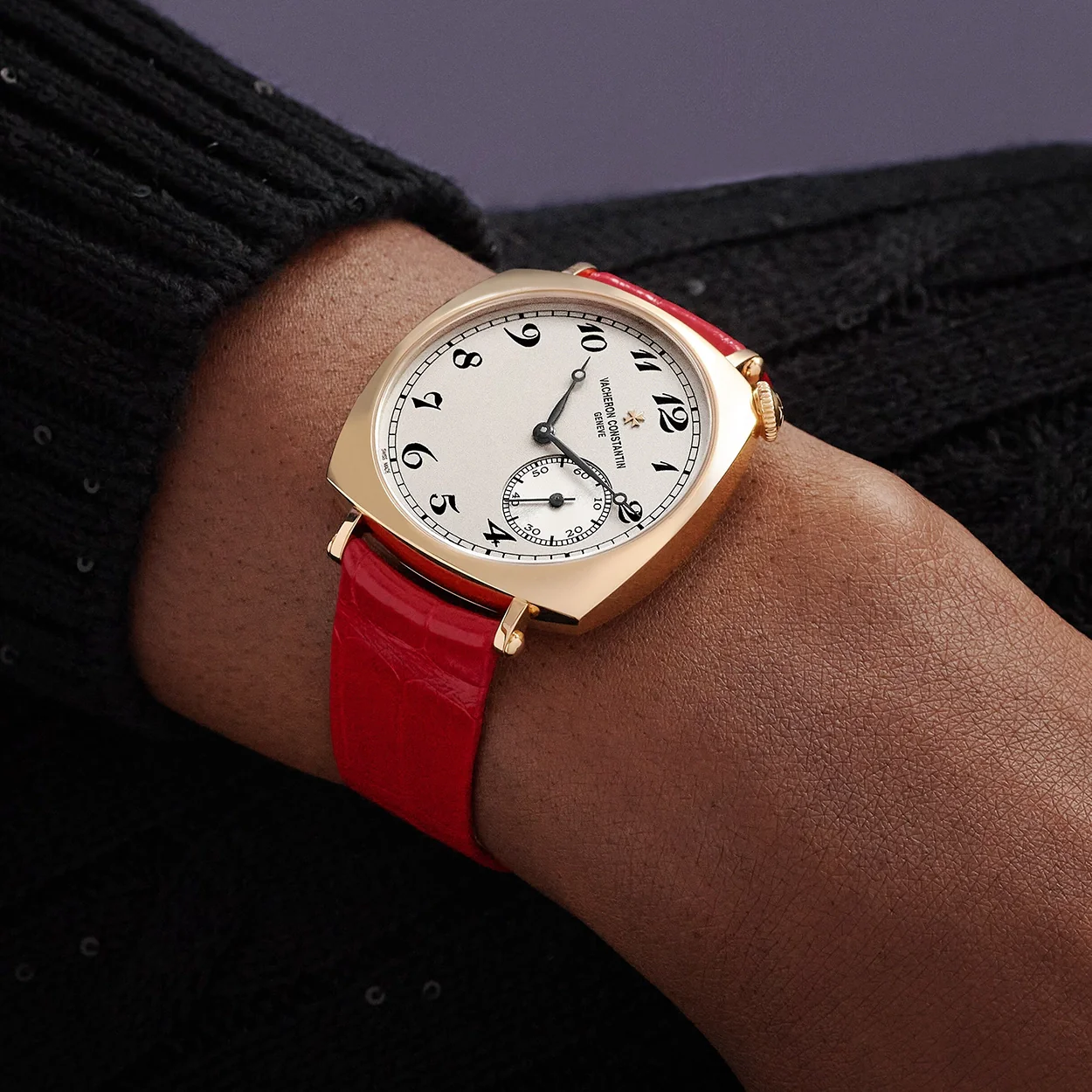 Historiques American 1921 37mm 18ct Pink Gold Manual-Wind Watch - Image 4