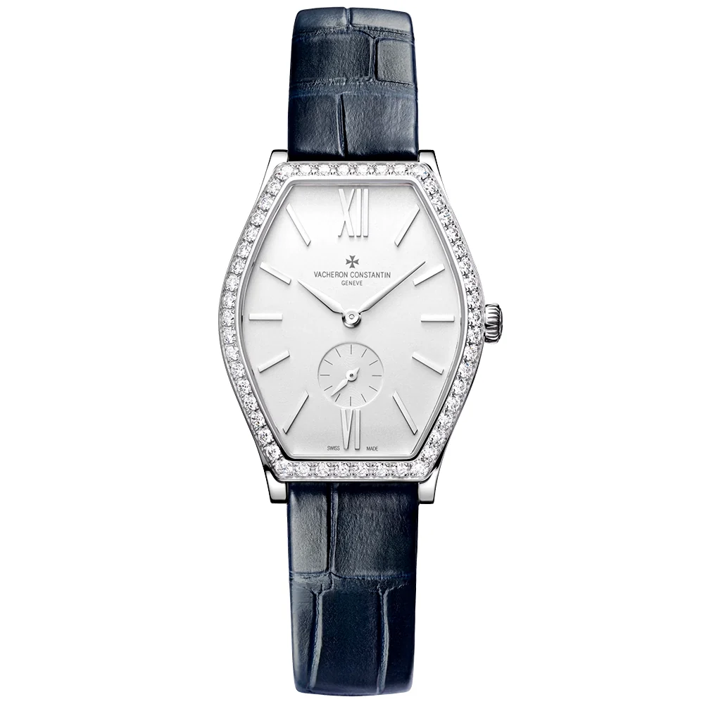 Malte Ladies Manual-Wind 18ct White Gold Diamond Set Watch