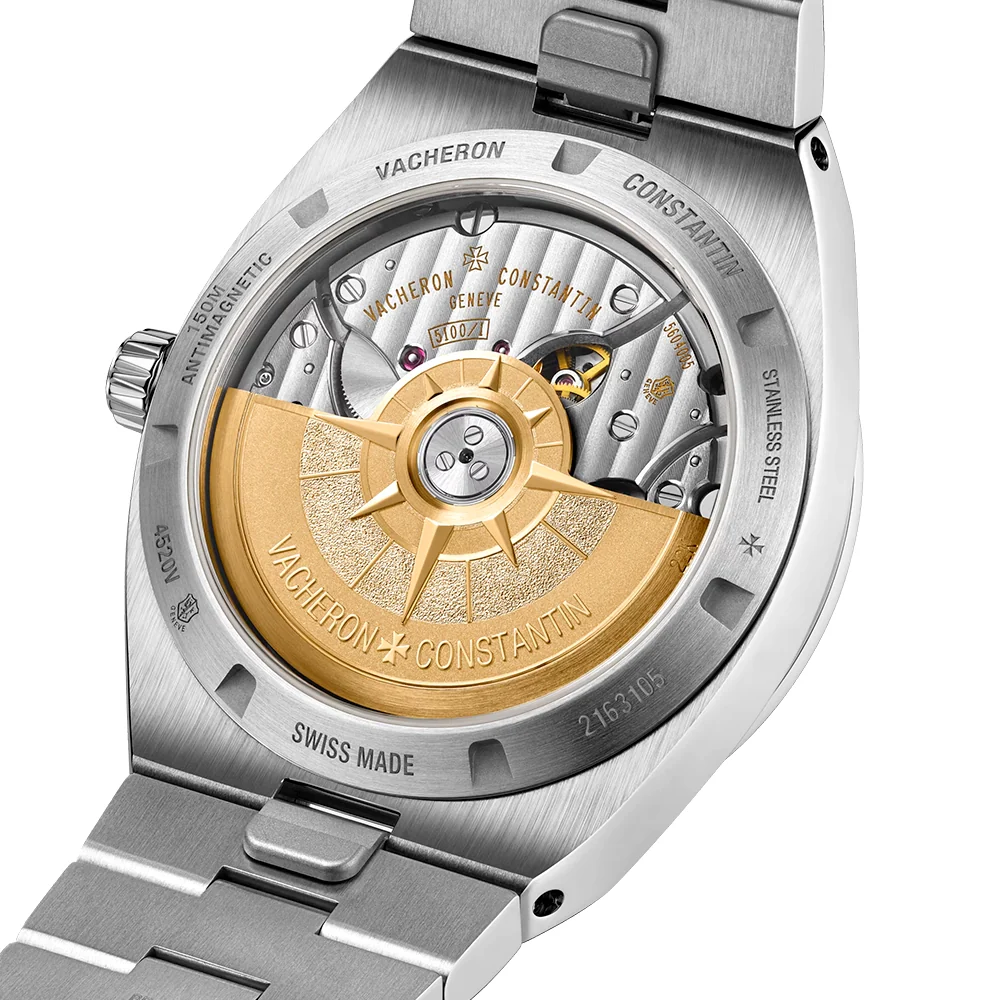 Overseas Self-Winding 41mm Steel Black Dial Automatic Menss Watch - Image 7