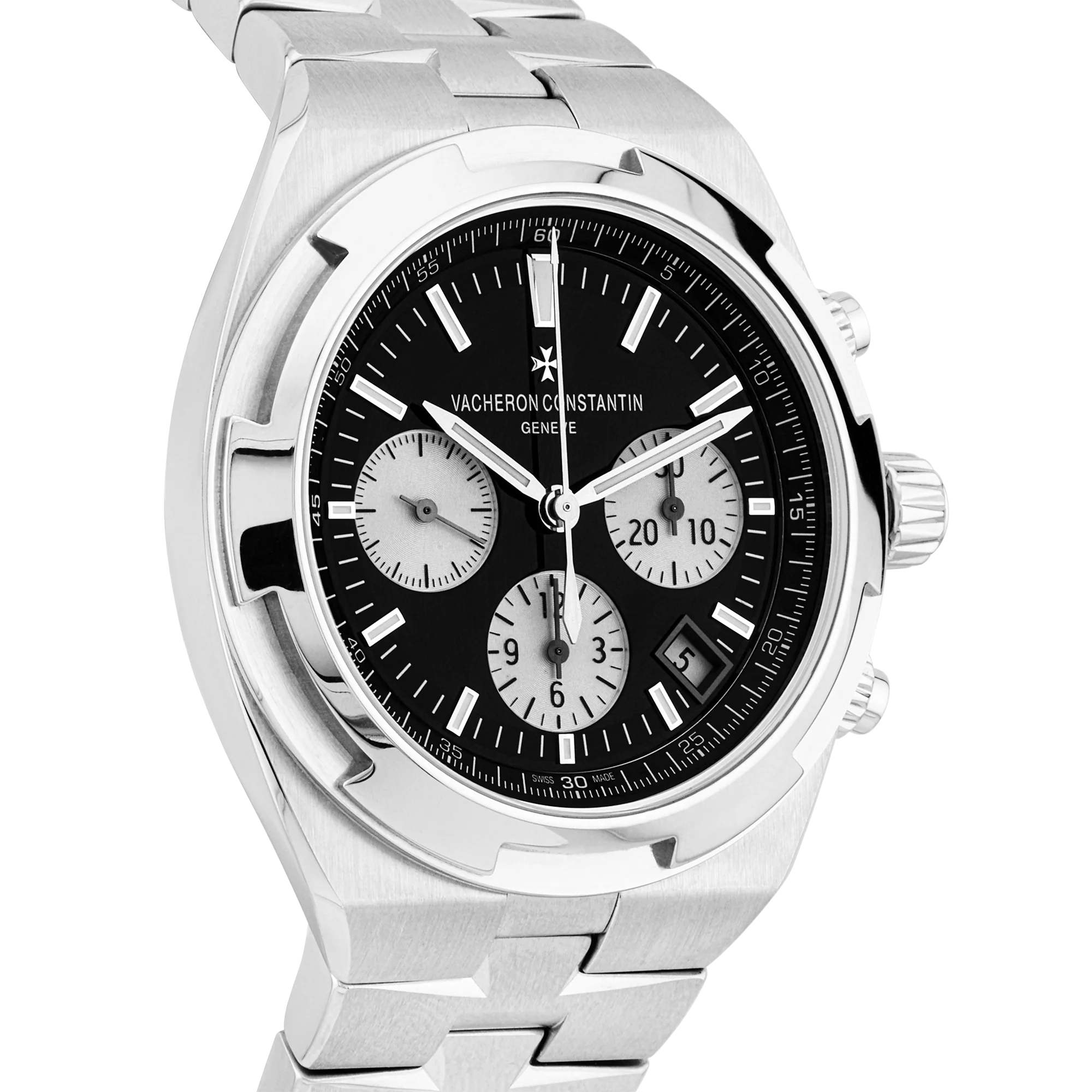 Vacheron Constantin Overseas Chronograph Black Dial Mens Watch - Image 2