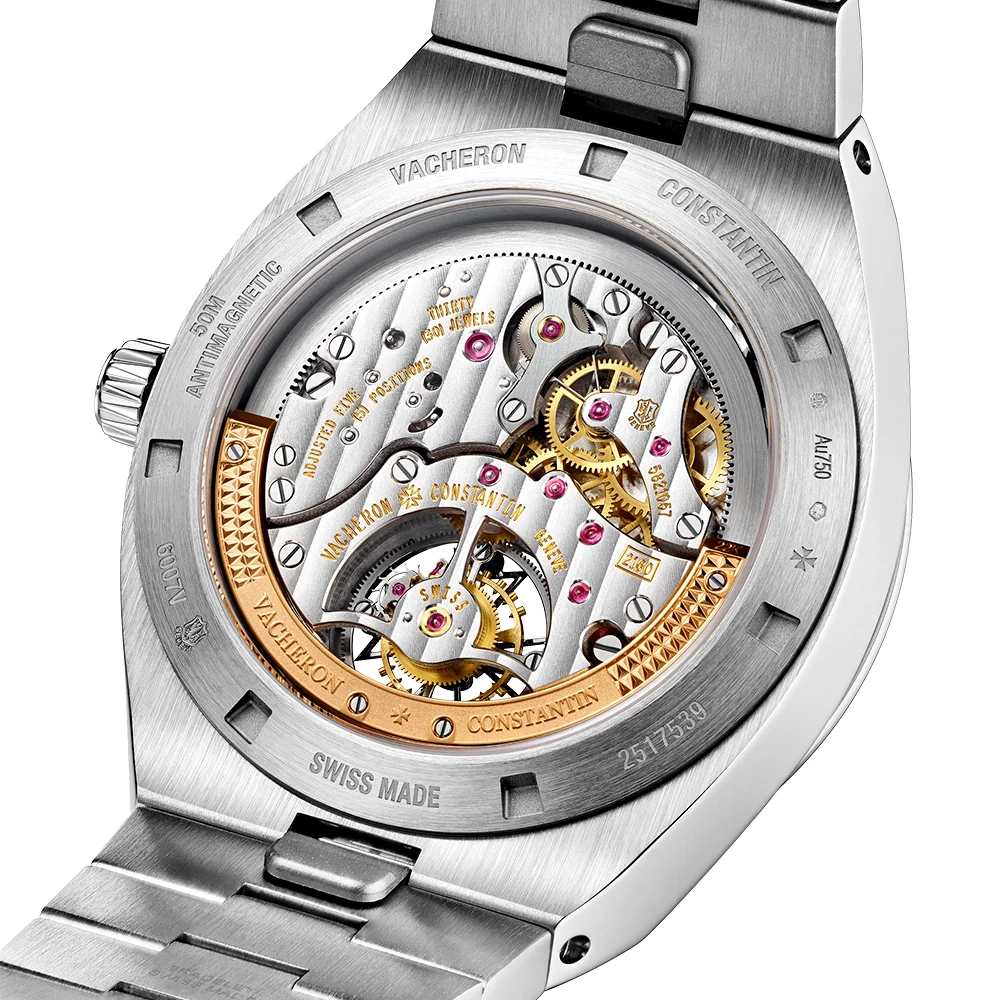 Overseas Tourbillon High Jewellery Blue Dial Diamond Set Watch - Image 6