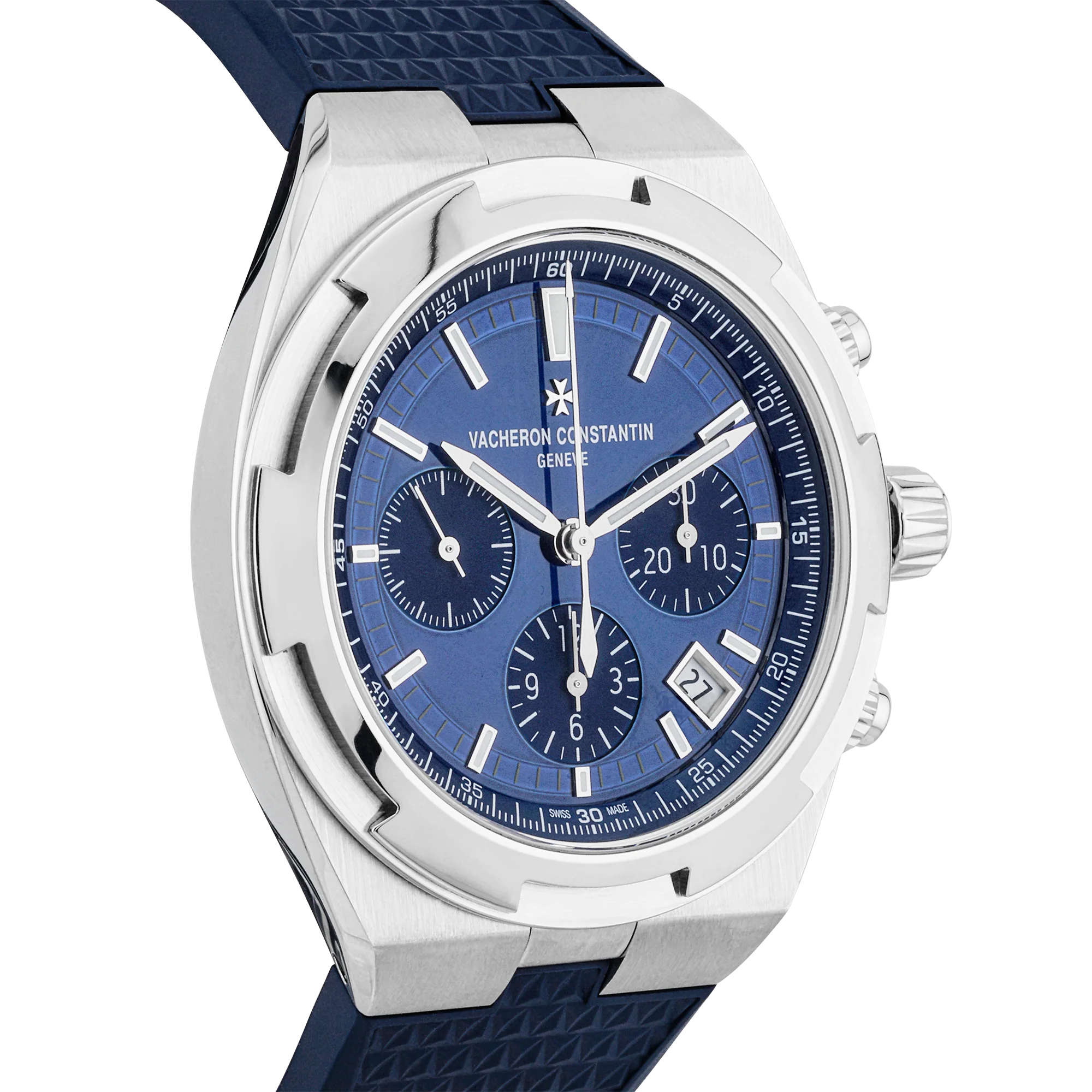 Vacheron Constantin Overseas Chronograph Blue Dial Mens Watch - Image 2