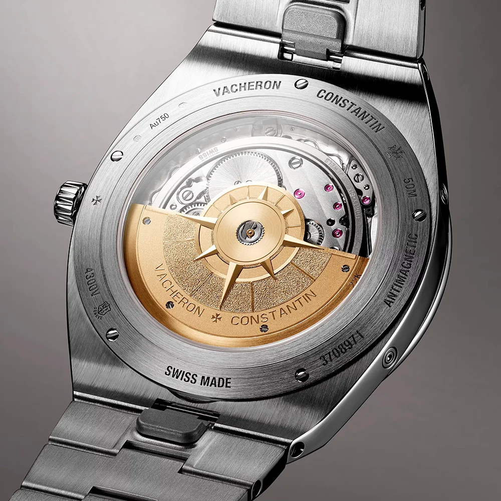 Overseas Perpetual Calendar 41.5mm 18ct White Gold Burgundy Dial Watch - Image 6