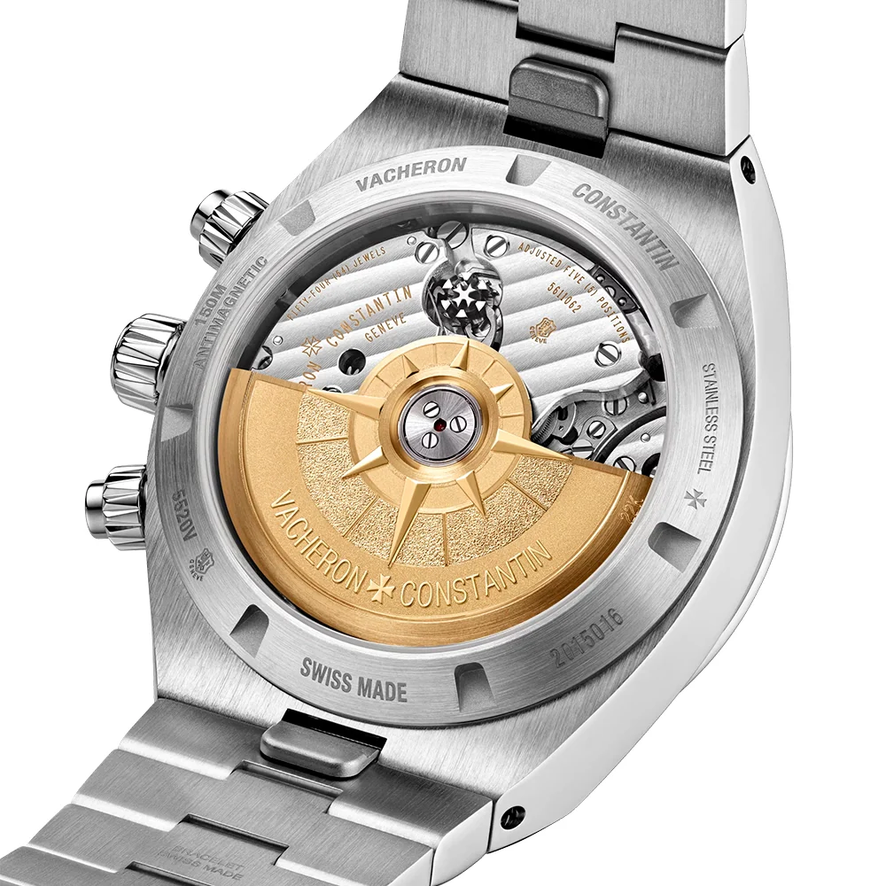 Overseas Chronograph 42.5mm Steel Black Dial Automatic Mens Watch - Image 7