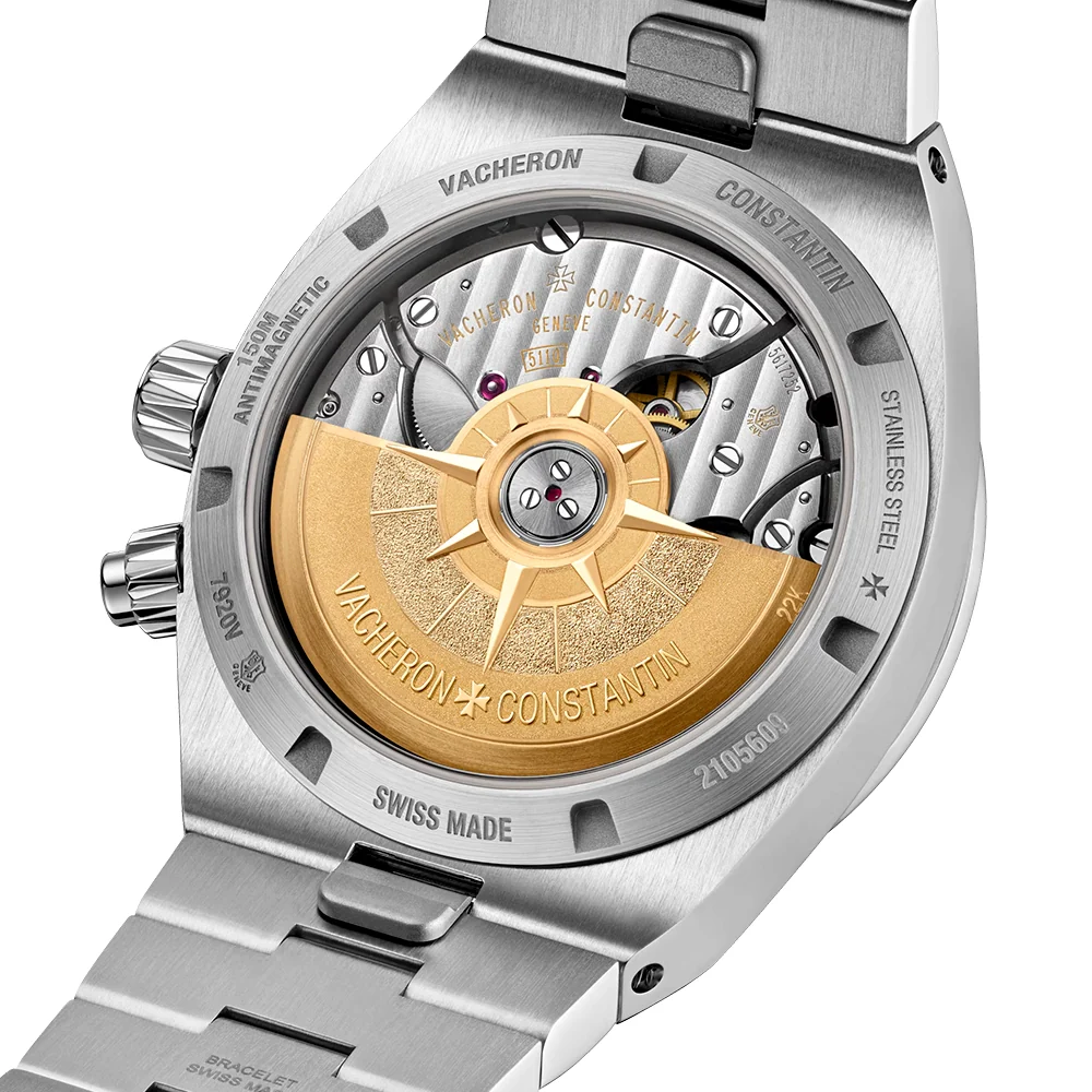 Overseas Dual Time 41mm Blue Dial Men's Automatic Bracelet Watch - Image 7