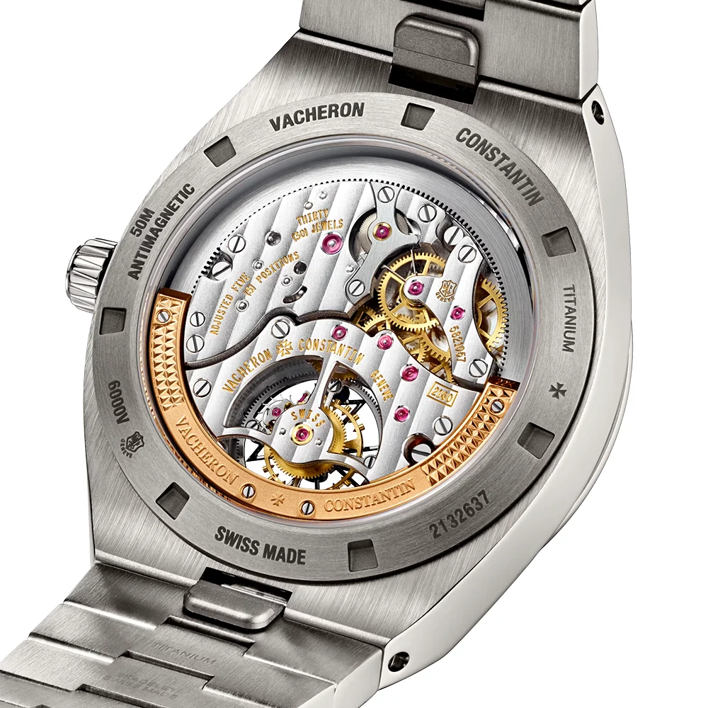 Overseas Tourbillon 42.5mm Blue Dial Automatic Men's Bracelet Watch - Image 7