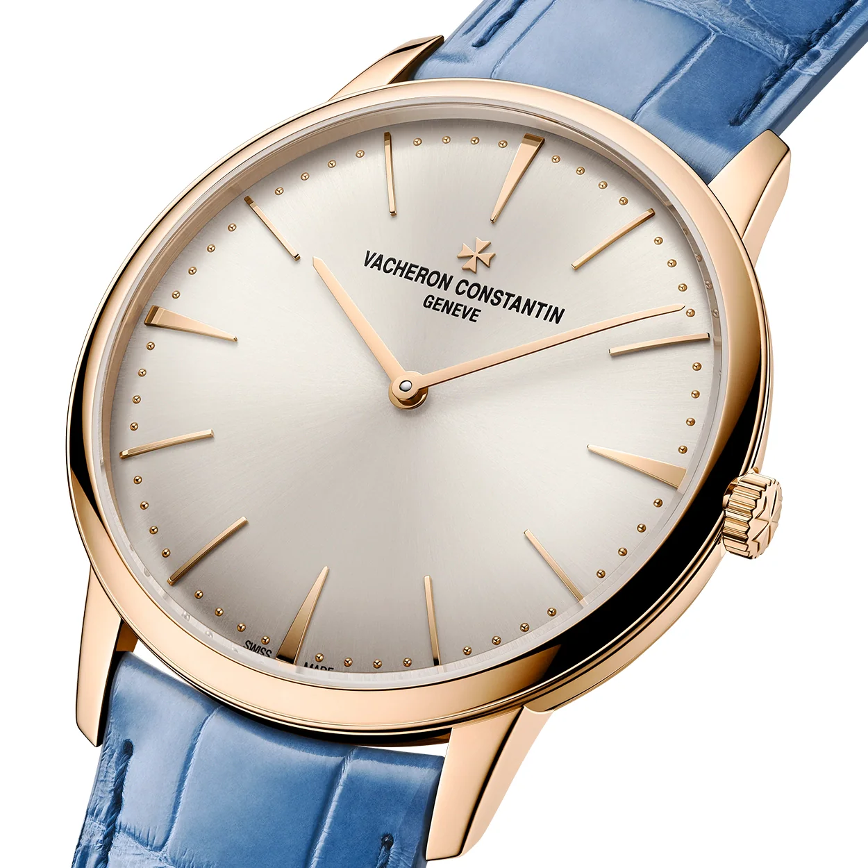 Patrimony Manual-Winding 39mm 18ct Pink Gold Silver Dial Watch - Image 6