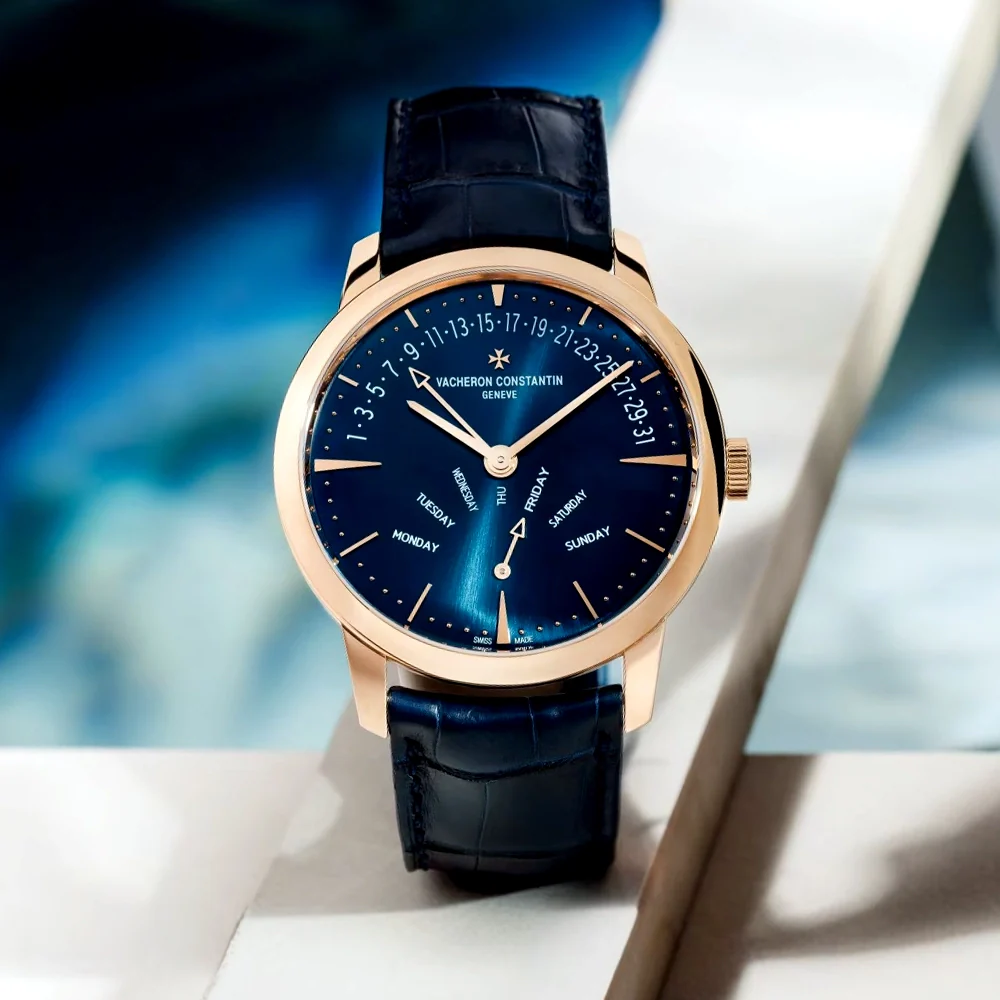 Patrimony Retrograde Day-Date 43mm 18ct Pink Gold Automatic Watch - Image 4