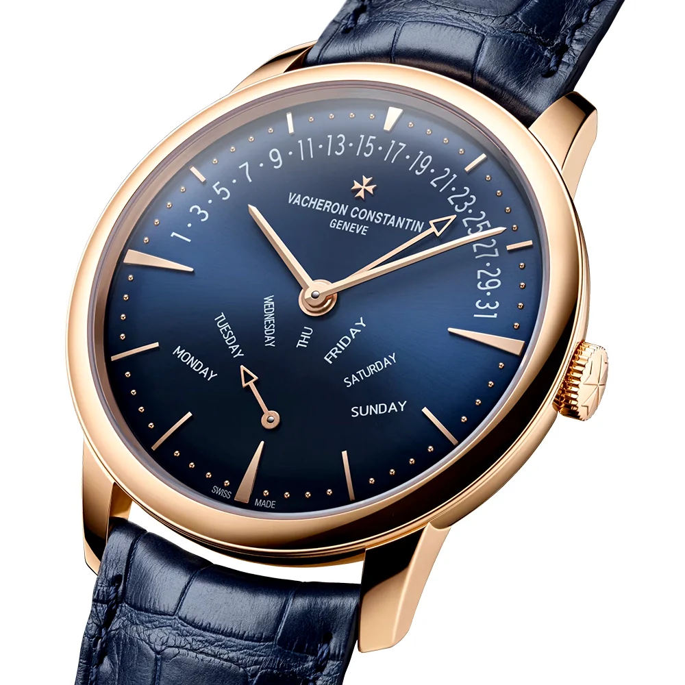 Patrimony Retrograde Day-Date 43mm 18ct Pink Gold Automatic Watch - Image 5