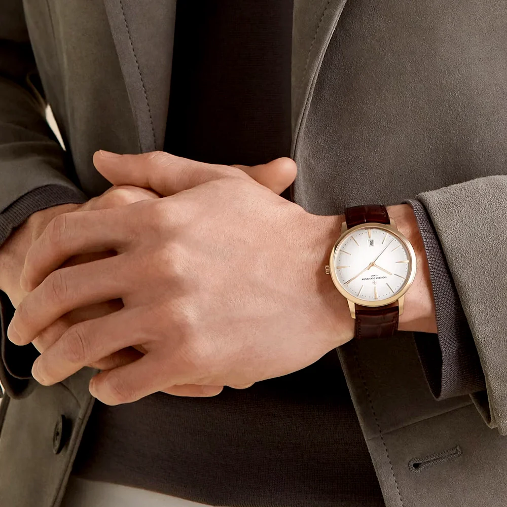 Patrimony Self-Winding 40mm 18ct Pink Gold Silver Dial Mens Watch - Image 3