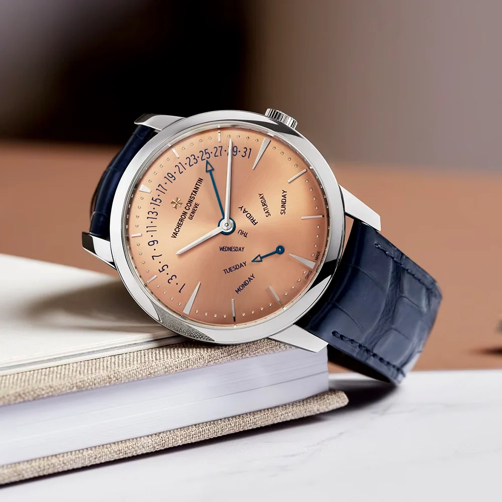 Patrimony Retrograde Day-Date 42.5mm Platinum Strap Watch - Image 2