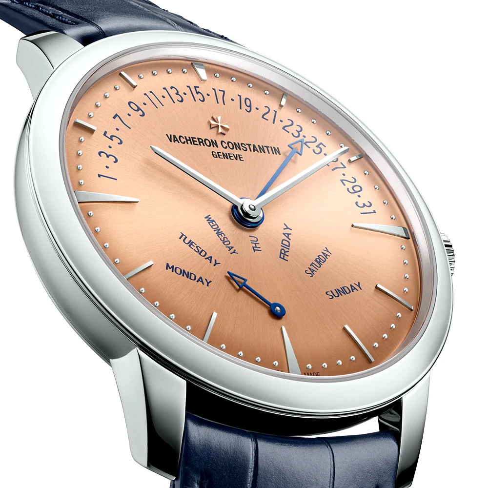 Patrimony Retrograde Day-Date 42.5mm Platinum Strap Watch - Image 5