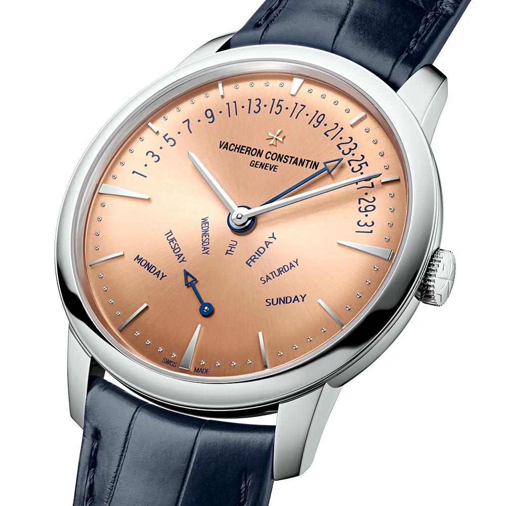 Patrimony Retrograde Day-Date 42.5mm Platinum Strap Watch - Image 6