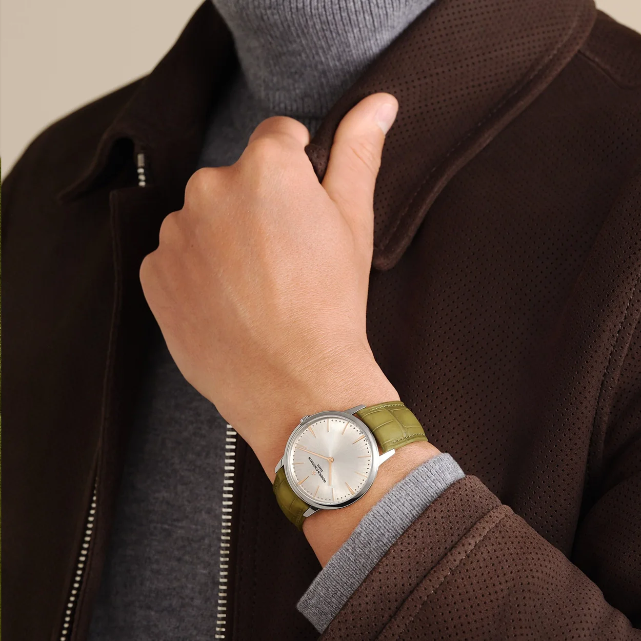 Patrimony Manual-Winding 39mm 18ct White Gold Silver Dial Watch - Image 3