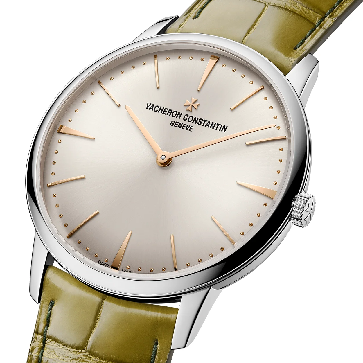 Patrimony Manual-Winding 39mm 18ct White Gold Silver Dial Watch - Image 6