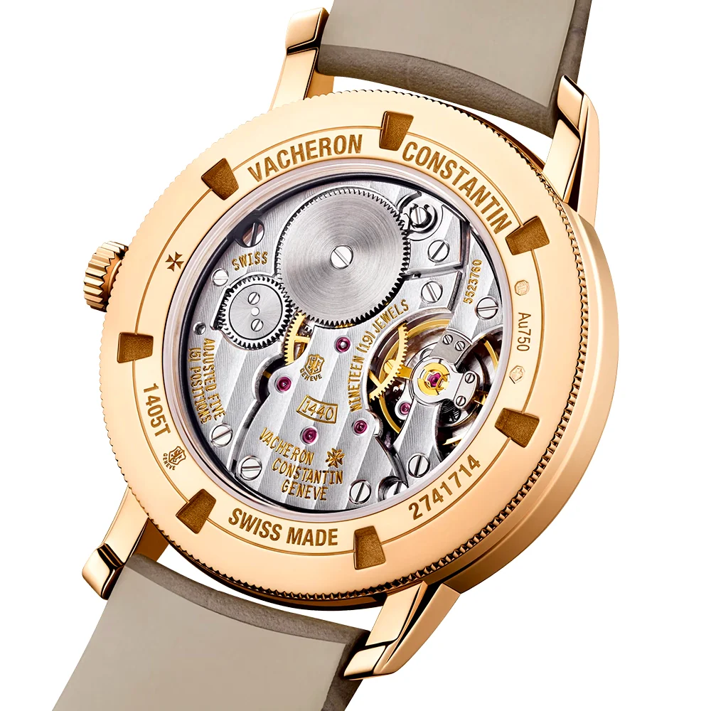 Traditionnelle Manual-Winding 33mm 18ct Pink Gold Diamond Set Watch - Image 6
