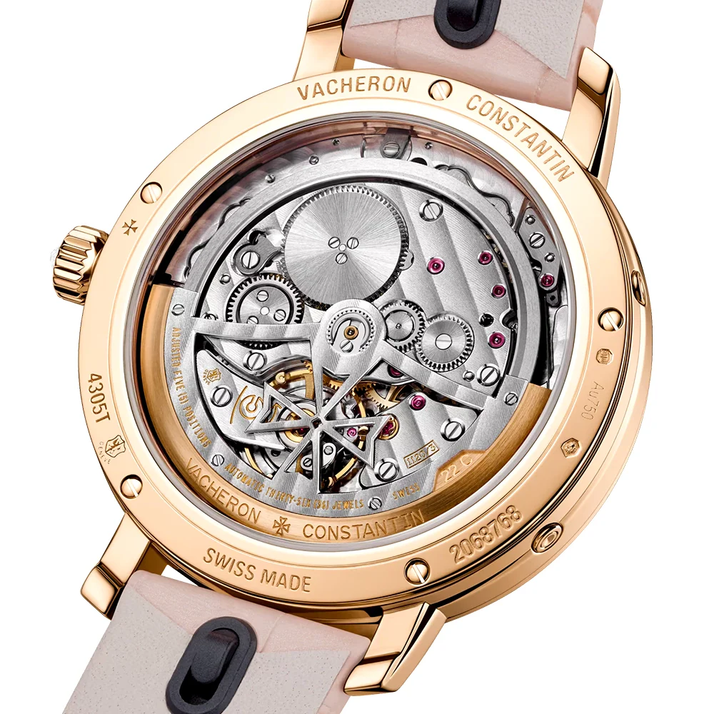 Traditionnelle Perpetual Calendar Ultra-Thin 18ct Pink Gold Ladies Watch - Image 7