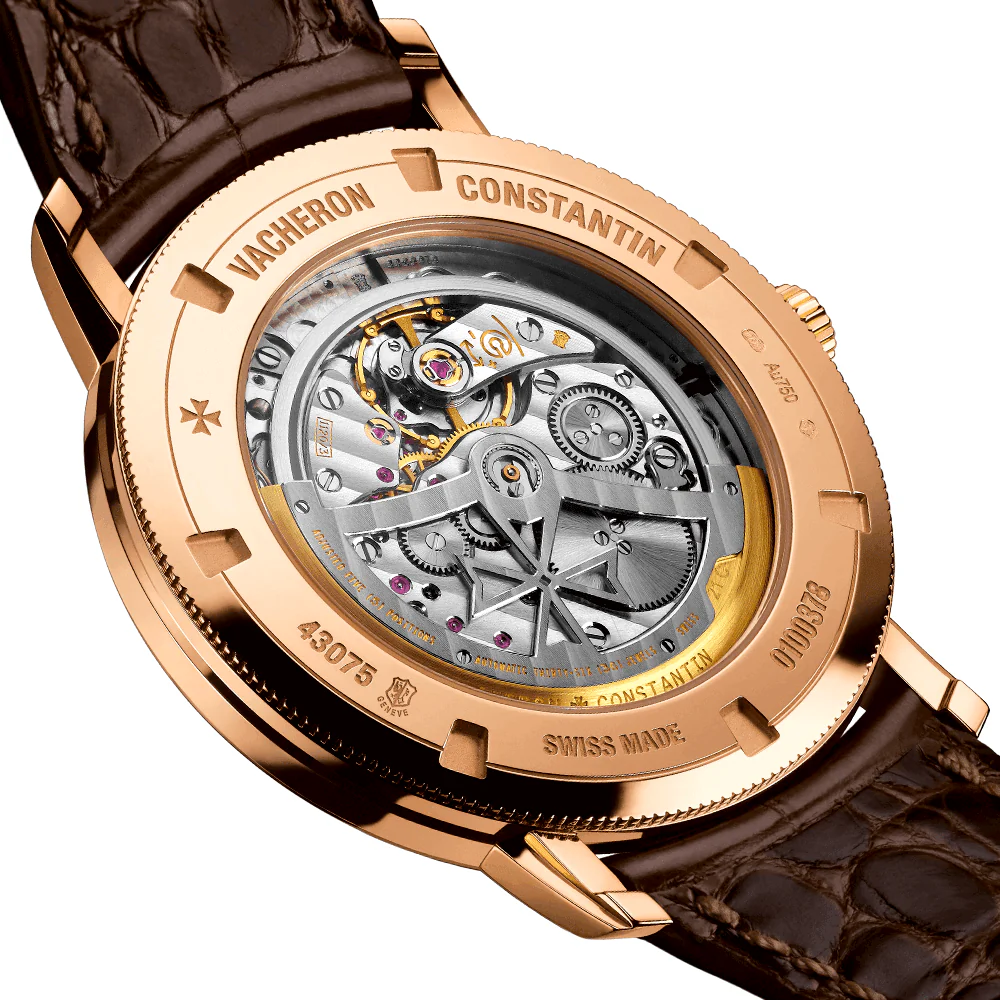Traditionnelle Ultra-Thin 41mm 18ct Pink Gold Men's Automatic Watch - Image 4