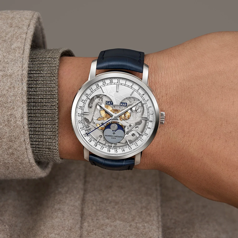 Traditionnelle Complete Calendar Platinum 270th Anniversary Edition Watch - Image 3