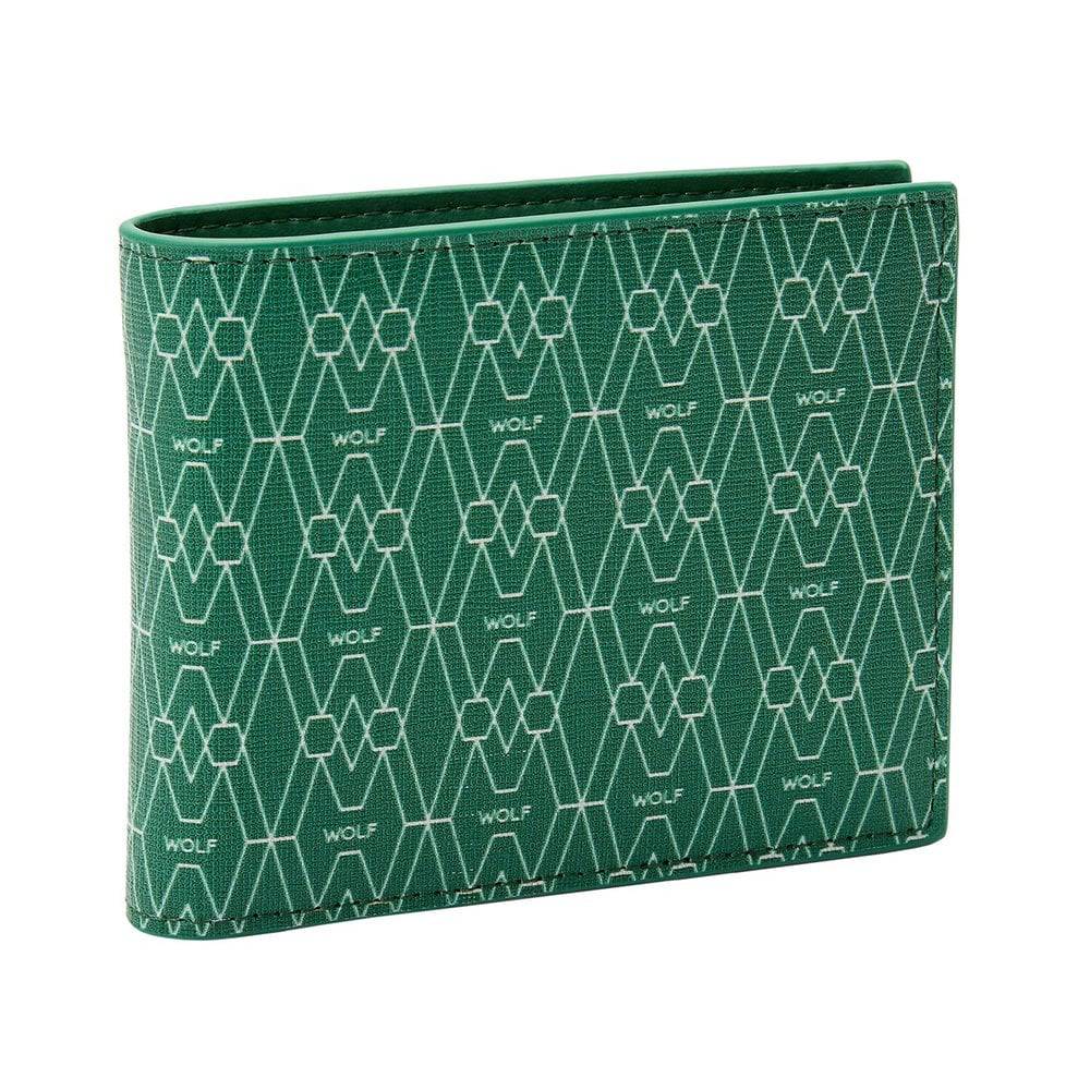 Signature Billfold And Coin Green Recycled Wallet - Image 2