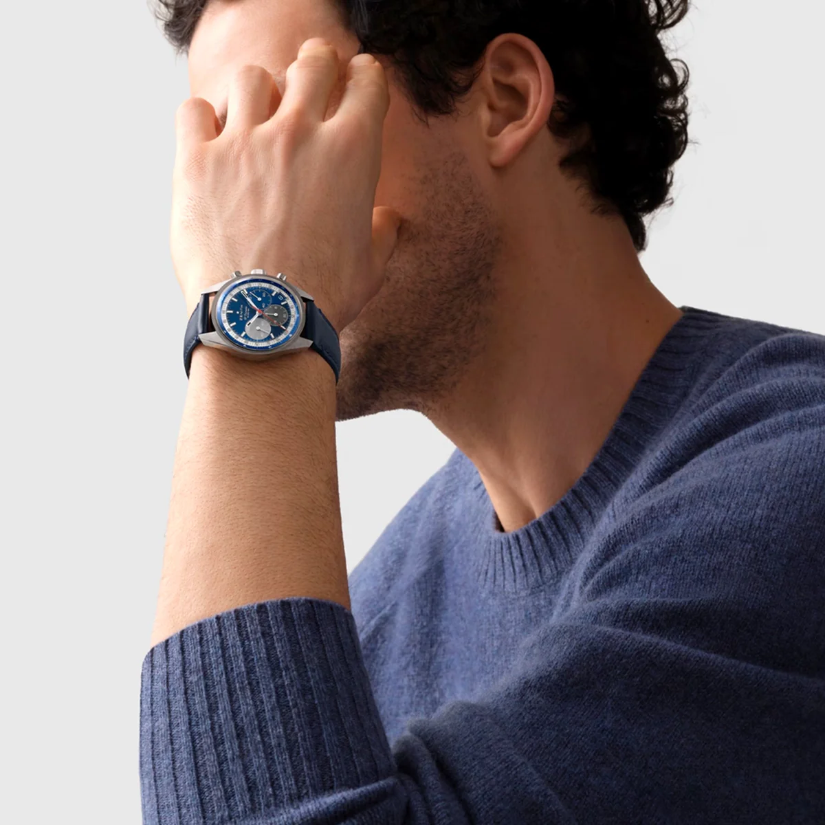 CHRONOMASTER Original El Primero 38mm Blue Sunray Dial Watch - Image 4