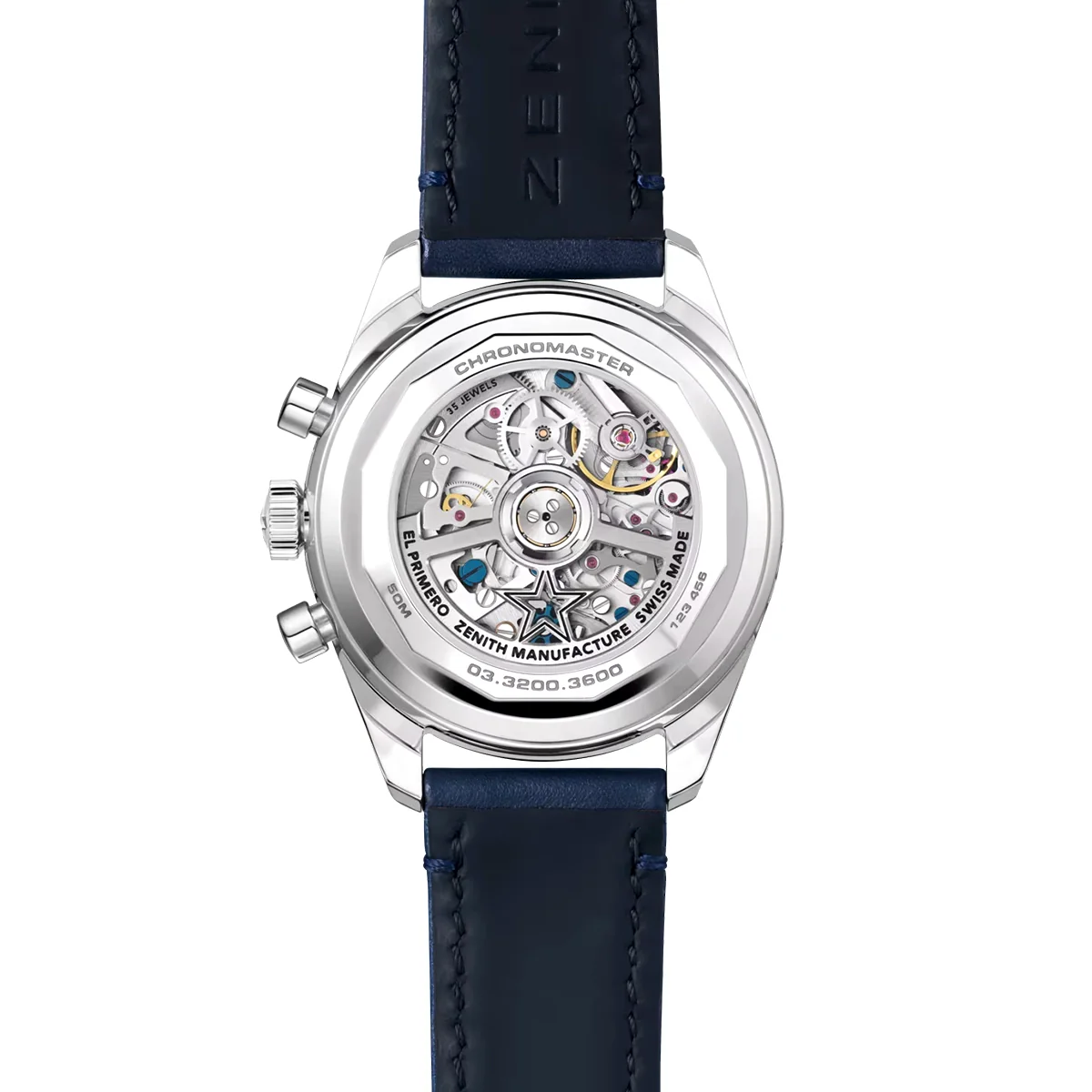 CHRONOMASTER Original El Primero 38mm Blue Sunray Dial Watch - Image 6