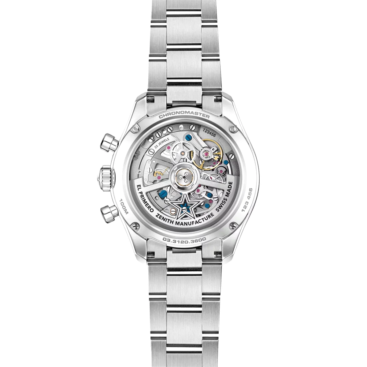 CHRONOMASTER Sport El Primero 41mm Meteorite Dial Bracelet Watch - Image 2